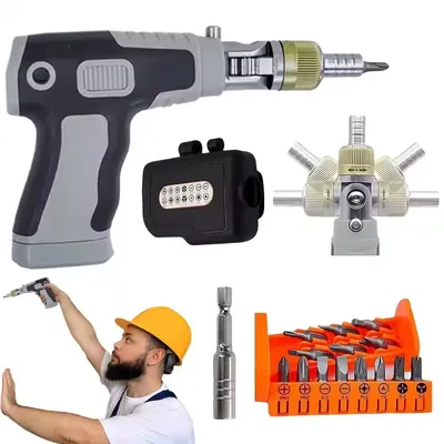 Multi-Functional Adjustable Multi-Angle Screwdriver 